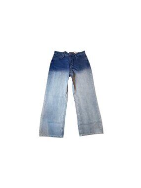 Lucky Brand Womens High Rise Wide Leg Jeans Medium Wash Size 12/31 New With Tags